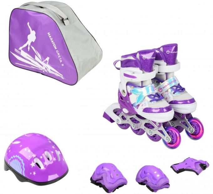 Набор Maraton Greta S (30-33) purple (1 кор. (6 пар) purple)