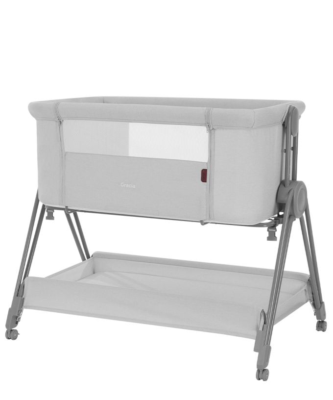 Дитяче ліжечко CARRELLO Gracia CRL-16502 Cool Grey /1/
