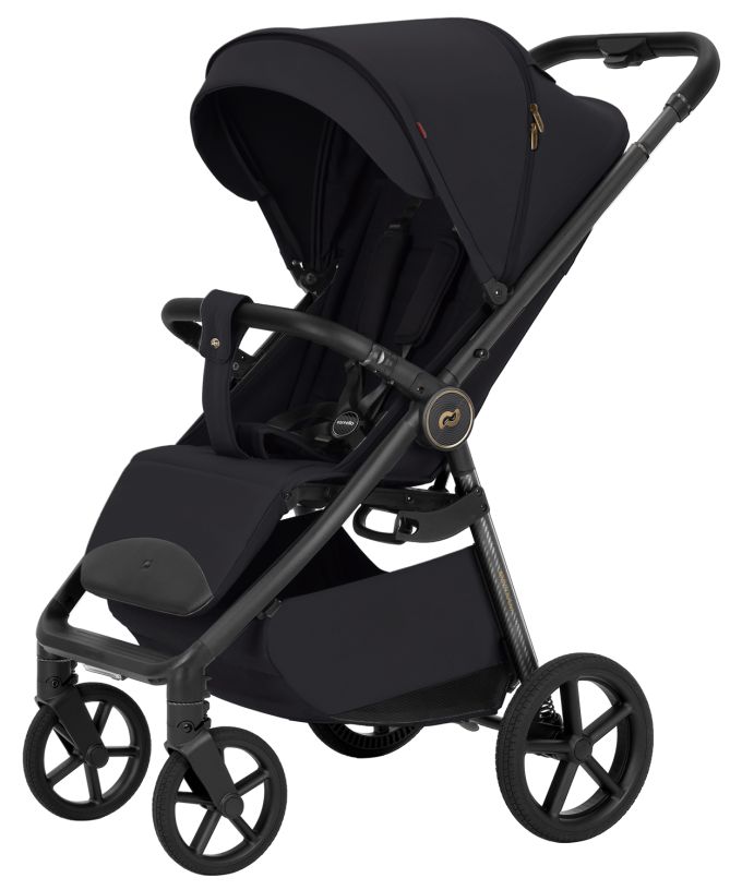 Прогулянкова коляска CARRELLO Bravo Carbon CRL-5530 Deep Black /1/