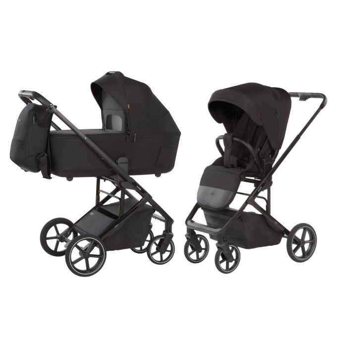 Коляска універсальна CARRELLO Alfa CRL-6522 (2in1) Rock Black /1/