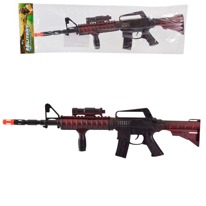 Автомат-трещітка арт. M49-3 (192шт/2)    пакет 51,5*14*4см