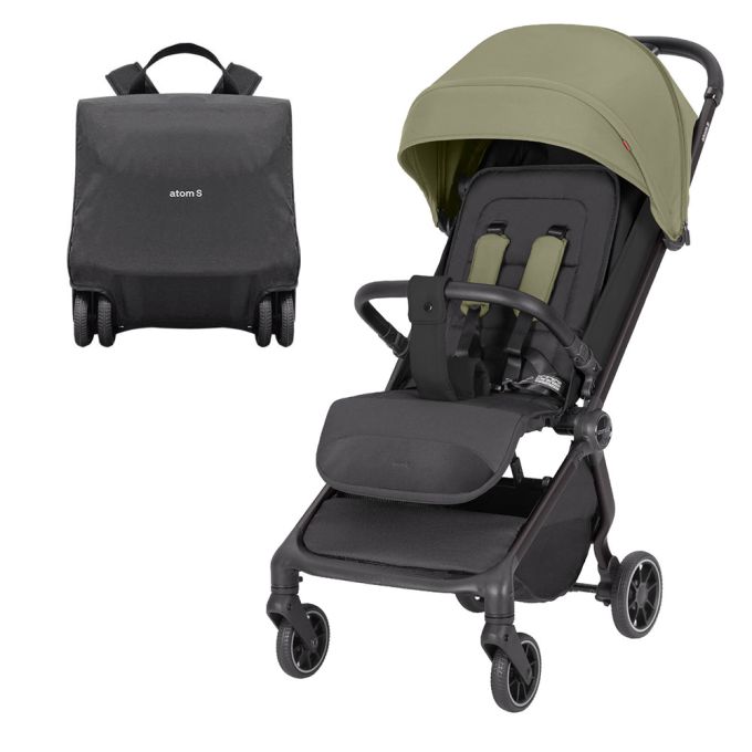 Прогулянкова коляска CARRELLO Atom S CRL-5526 Antique Green /1/