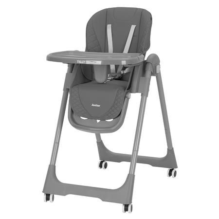 Стілець для годування CARRELLO Junior CRL-1412 Dark Grey