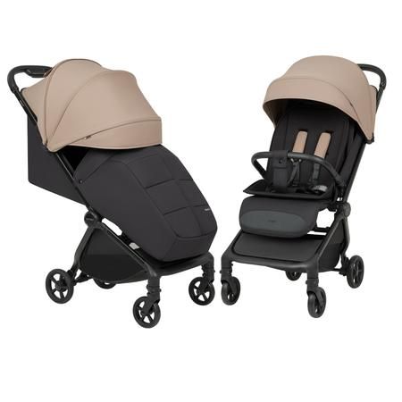 Прогулянкова коляска CARRELLO Atom S 2026 CRL-5526 Evening Beige /1/