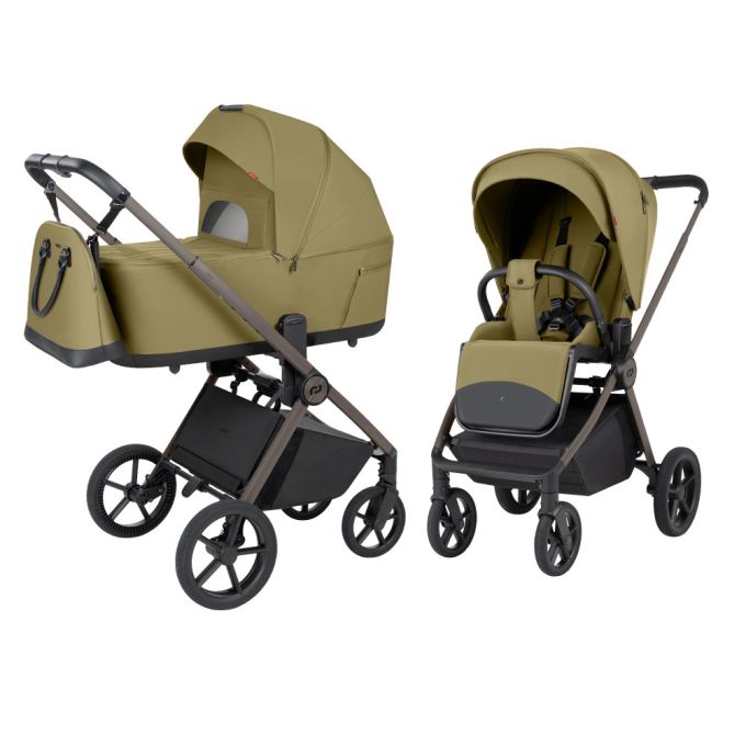 Коляска універсальна CARRELLO Ultra CRL-6556 2в1 Clover Green /1/