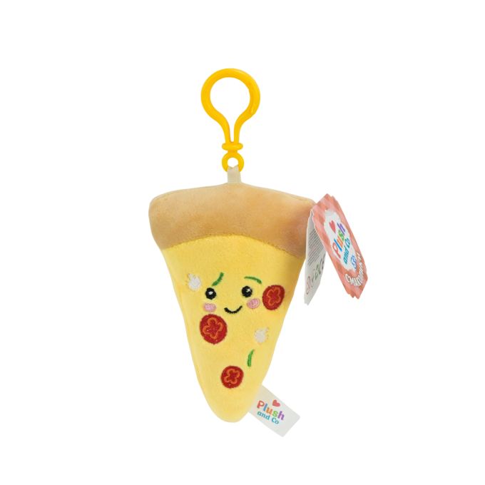 М'яка іграшка Plush and Co брелок арт. PLC25083 (50шт) Піца 12см