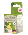 Соска кругла Cherry Green (латекс)(від 0 м.), S (повільний потік),(2 шт)/ NIP
