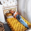 Комплект постільної білизни "Спальня Еко Жовтий плюш new" 4 од. для Барбі NestWood (pb001Ep2)