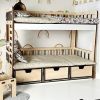Двох'ярусне ліжко для Барбі з висувними ящиками NestWood Еко (kmb006eco)
