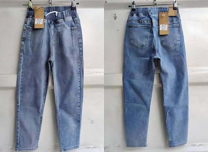 Джинси дитячі пояс гумка 6-11 років ForestJeans