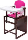 Стільчик-трансформер Babyroom Поні-220 тонований рожевий / білий