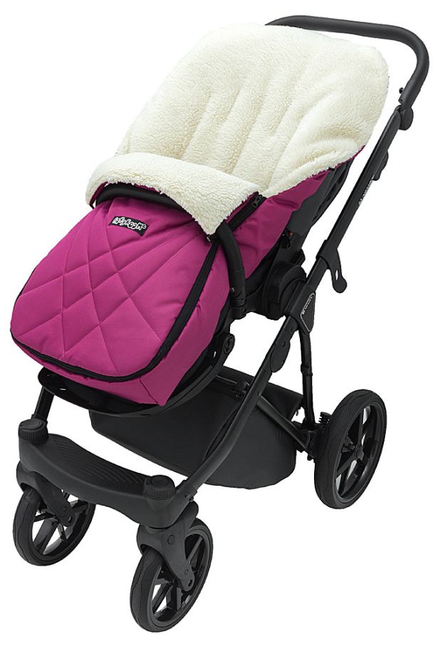 Зимовий конверт Babyroom Wool N-8 crimson малиновий