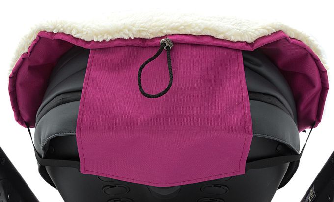 Зимовий конверт Babyroom Wool N-8 crimson малиновий