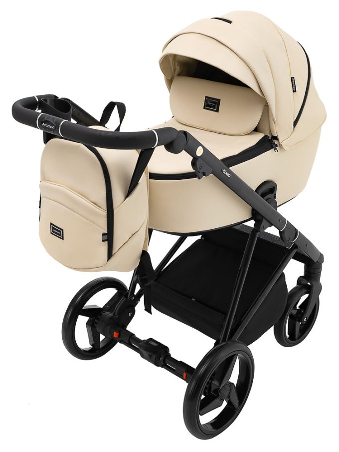 Коляска 2 в 1 Adamex Blanc Eco SA-8 бежевий