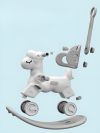 Коник-гойдалка 3в1 Terrio “Sheepy” Рожева