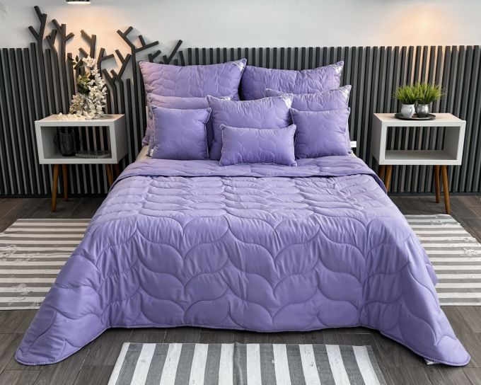 Ковдра 170х205 см демісезонна Floral Lavander