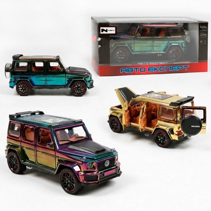 Машинка LF-55807, "Авто Експерт", металопластик, 1:32, світло, звук, інерція, відчи