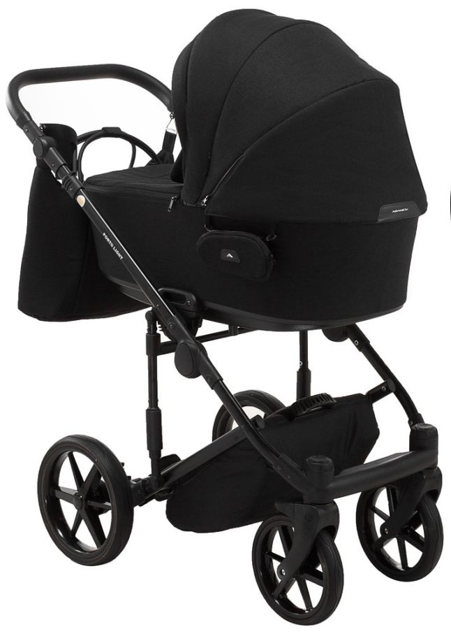 Коляска 2 в 1 Adamex Porto Light Tip TK-53 чорний
