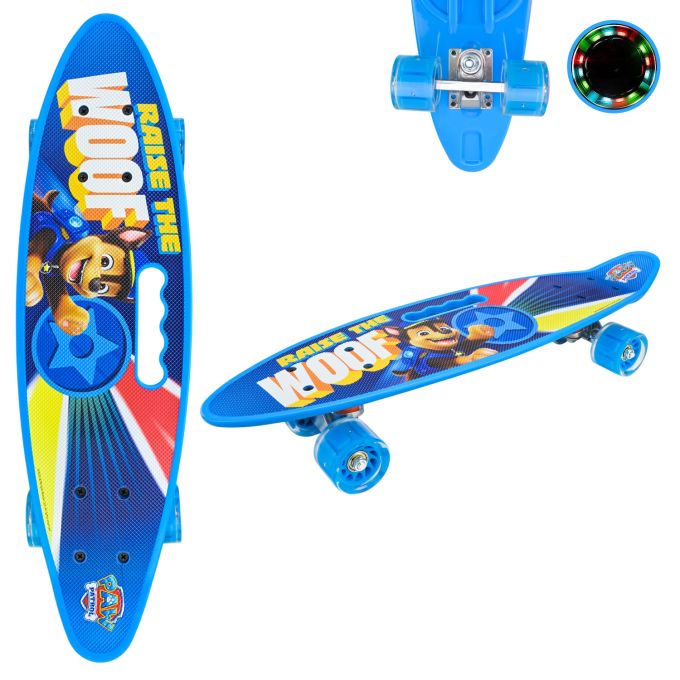 Пенні борд  арт. PP2502 (8шт)  Paw Patrol 60*17 см, колеса PU світло 60х17х12 см