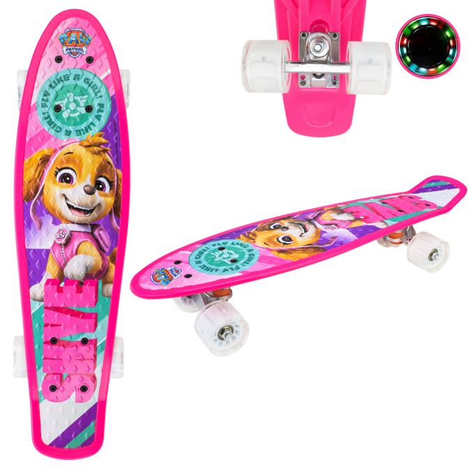 Пенні борд  арт. PP2506 (8шт)  Paw Patrol 56*15 см, колеса PU світло 56х15х13 см