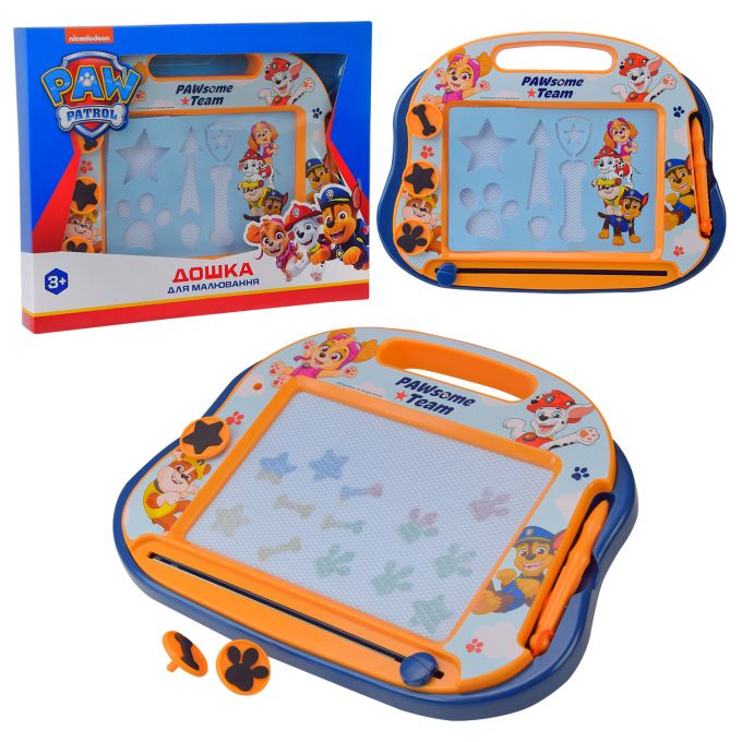 Дошка магнітна Paw Patrol арт. PP-82104 (12шт/2) кольорова  короб. 33*26*3,5 см