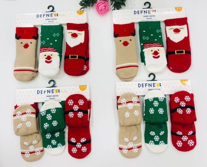 Махрові шкарпетки DEFNE  Baby 12-18м U004-23 ціна за 1 пару