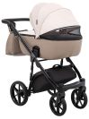 Коляска 2 в 1 Adamex Nola PS-160 бежевий / капучино
