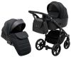 Коляска 2 в 1 Adamex Nola PS-1 чорний