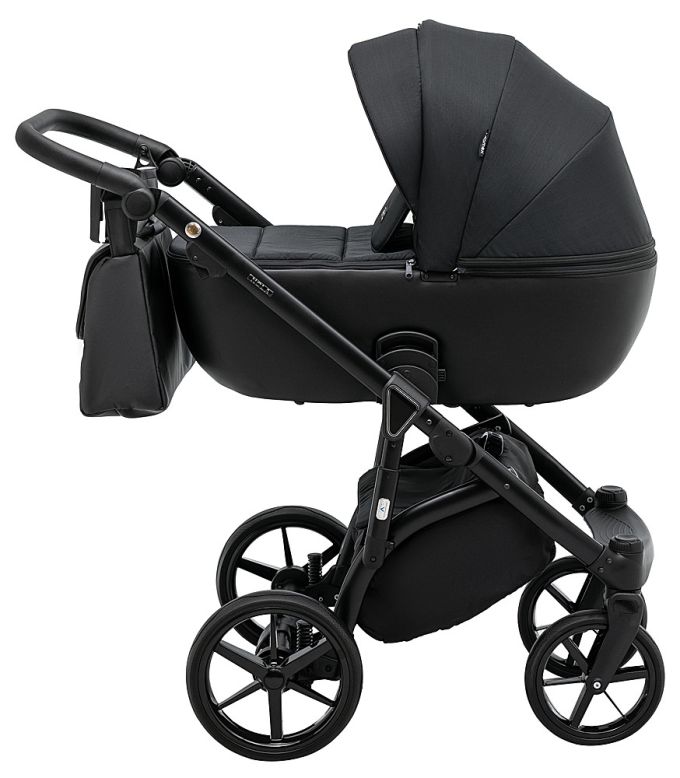 Коляска 2 в 1 Adamex Nola PS-1 чорний