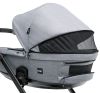 Коляска 2 в 1 для двійні Bair Kiwi DUO Soft BKP-218 сірий