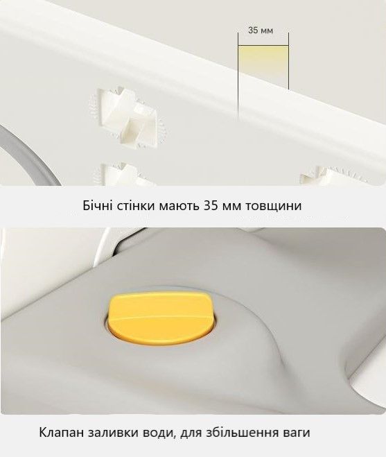 Ігровий комплекс 5в1 Terrio “Floty” Cірий
