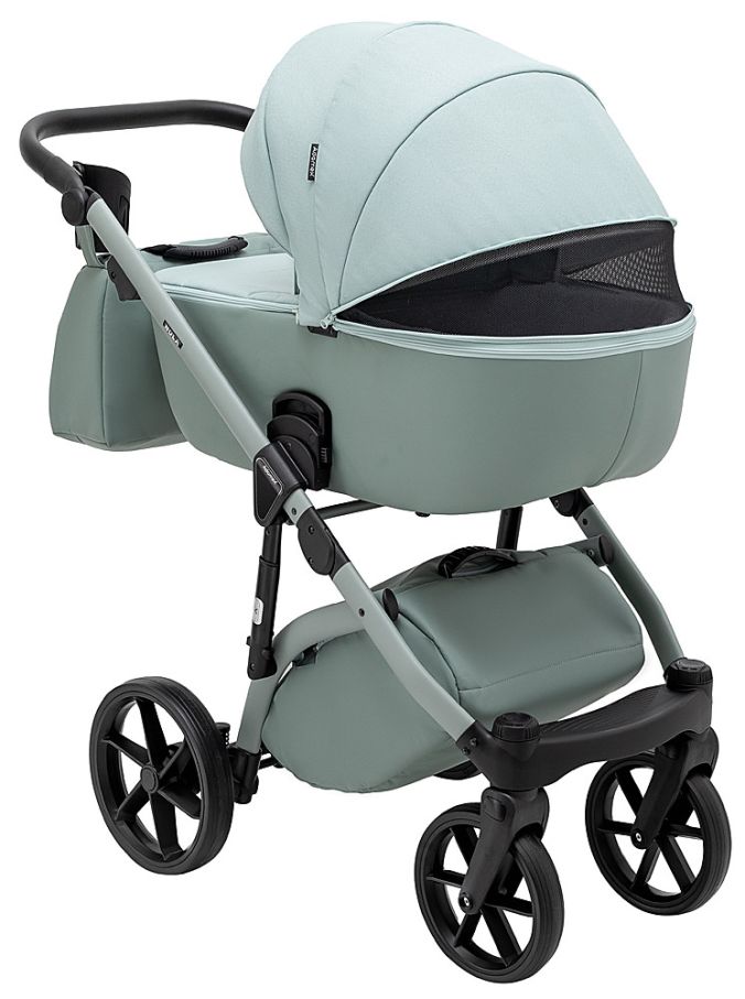 Коляска 2 в 1 Adamex Nola Natura 8 mint