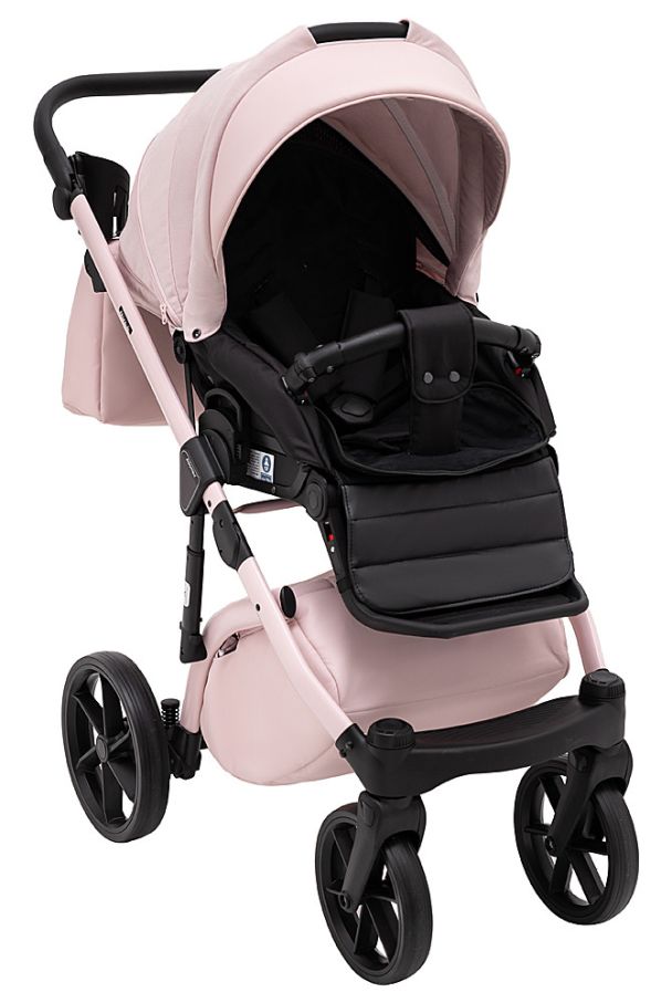 Коляска 2 в 1 Adamex Nola Natura 2 rose