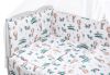 Дитяча постіль Babyroom Gold RG-08 білий (літаки, повітряні кулі)