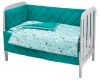 Дитяча постіль Babyroom Dream-05 зелений (зірочки)