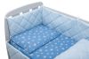 Дитяча постіль Babyroom Dream-05 блакитний (зірочки)