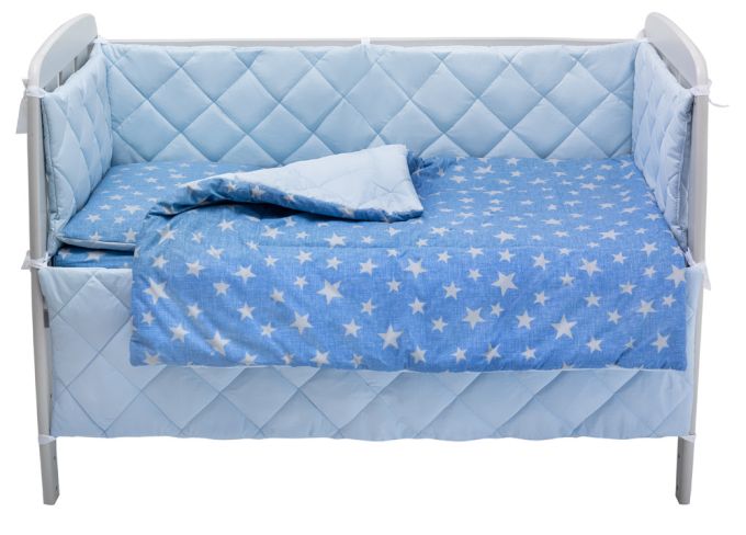 Дитяча постіль Babyroom Dream-05 блакитний (зірочки)