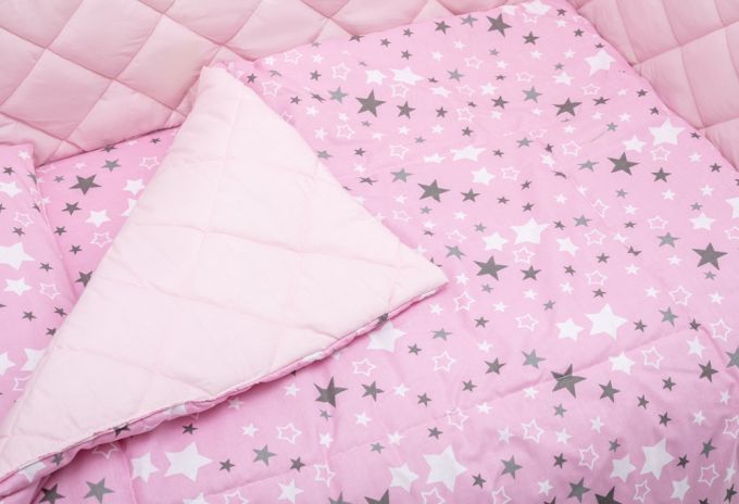 Дитяча постіль Babyroom Dream-05 рожевий (зірочки)