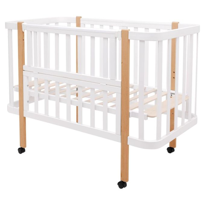 Ліжко Babyroom Місяць LU-1 білий / натуральний