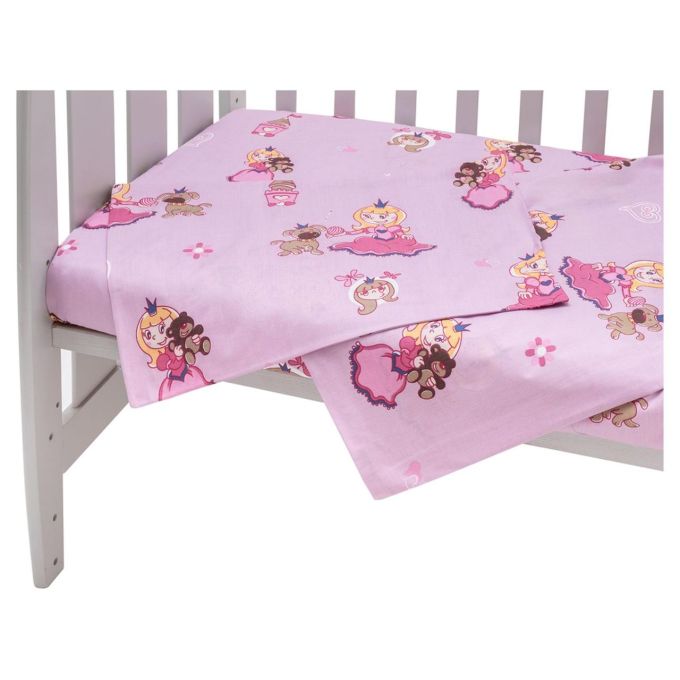 Змінний комплект Babyroom Gold RG-08 рожевий (принцеса з собачкою)
