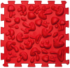 Масажний килимок «Ортек Мікс Пазли» 6 елементів М`ЯКИЙ 27x28 см
