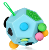 Кубик Fidget для розвитку дрібної моторики Сенсорна іграшка-антистрес 7x7 см