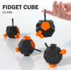 Кубик Fidget для розвитку дрібної моторики Сенсорна іграшка-антистрес 7x7 см