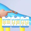 Іграшка для тренування реакції з палицями, що падають "Встигни зловити" 22x39 см