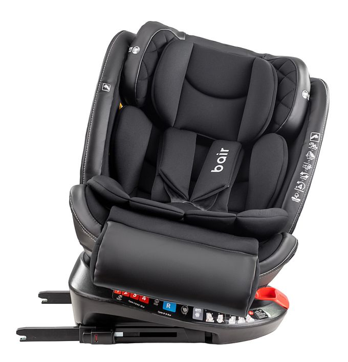 Автокрісло Bair Unit 360 Iso-fix TB-01 total black