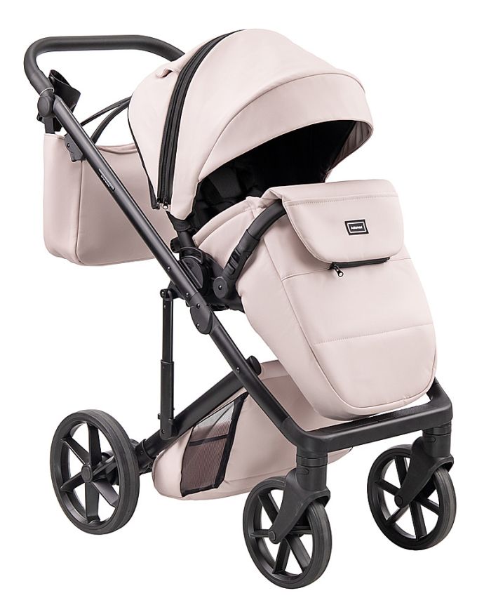 Коляска 2 в 1 Adamex Dolce Eco SA-15 рожевий пудра