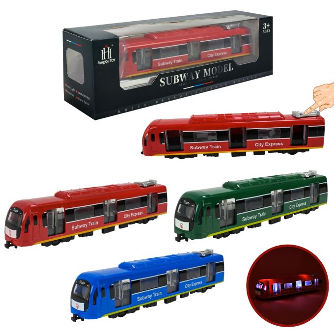 Потяг арт. 731-27K (72шт/2)  3 кольори, світло батар  короб. 23*4*5см