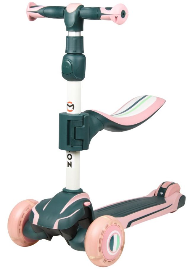 Самокат-Толкар Maraton Flex pink-green (1 кор. (4 шт) )