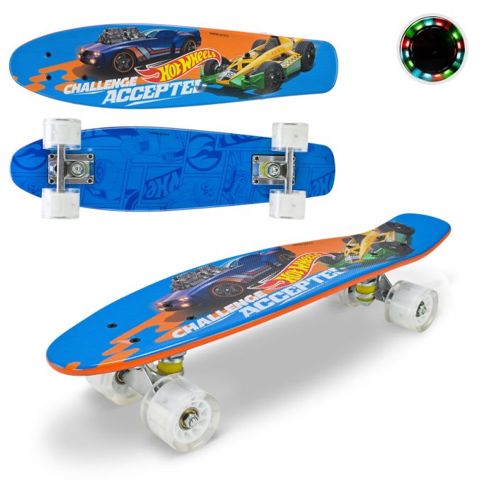 Пенні Борд Hot Wheels арт. BH2613 (8шт) 56*15 см ,колеса PU світло