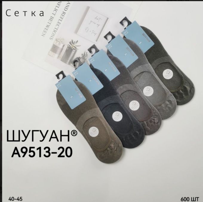 Підслідник Чоловіч №9513( уп 10 шт) хлопок сітка